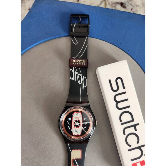 Vintage Swatch Key Access watch DROP OUT SKR100 New old stock - Picture 5 of 12